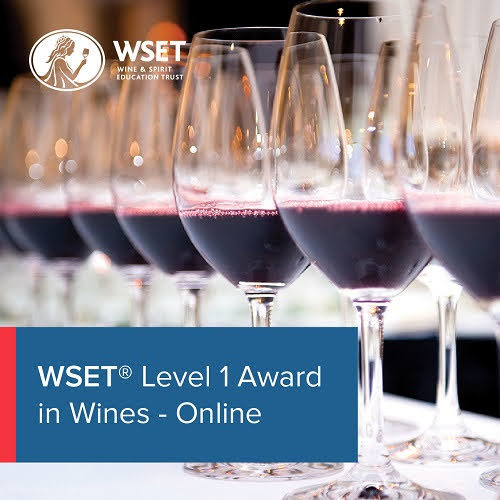 WSET Level 1 Award in Wines Online - Wednesday Evenings November