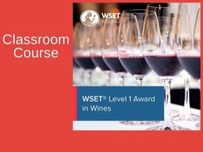 WSET Level 1 Award in Wines & Exam - Classroom - Saturday - May 2024