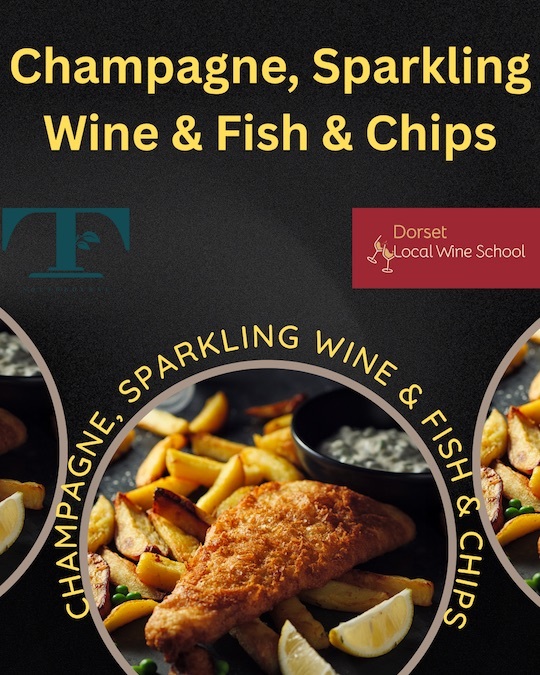 Champagne and Sparkling Wine with Fish & Chips Evening