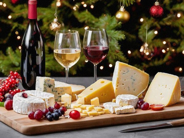 Cheese and Wine Pairing for CHRISTMAS