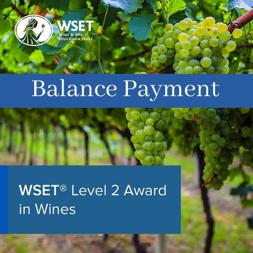 WSET Level 2 Balance Payment