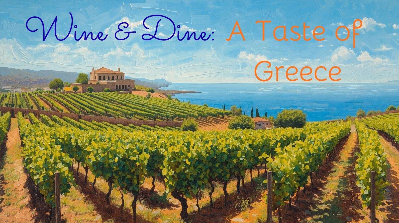 Wine & Dine; A Taste of Greece