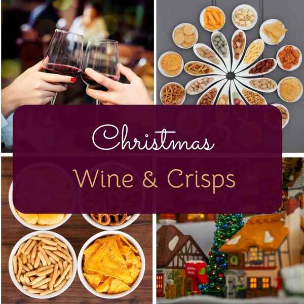 Christmas Wine & Crisps