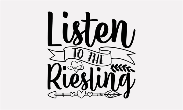 Saturday Sips - International Riesling Day 
